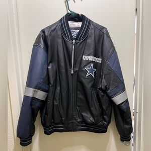 Dallas Cowboys Leather jacket. Size XL